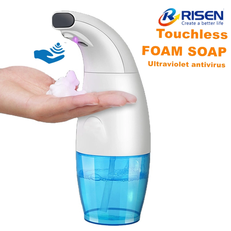 Auto Sanitizer Hand Soap Foam Dispenser Kitchen Toilet Office with UV Disinfection