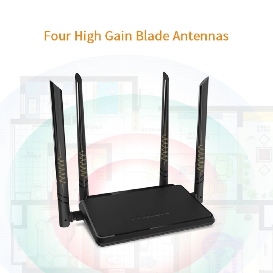 Router inalámbrico de banda única WiFi 4 N300 de alta calidad