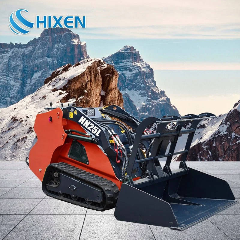 Reliable China Mini Construction Equipment Compact Skid Steer Loader CE EPA Euro5 Crawler Wheel Small Dingo Micro Track Loader Machines Cheap Price for Sale