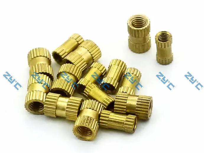 Brass and Copper Material of Inserted Embedded Fastener Function Nuts