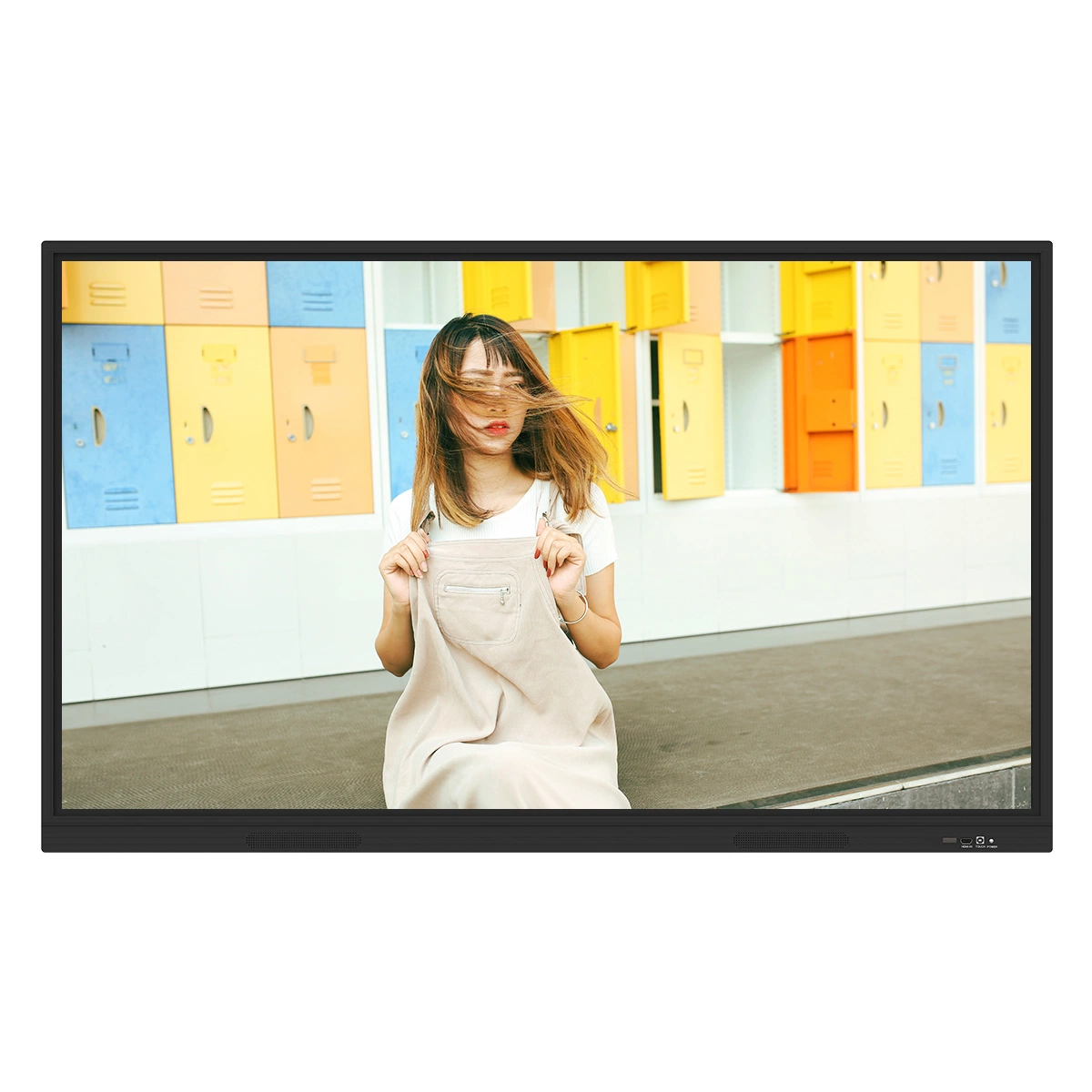 2020 Buen Precio Pantalla táctil interactiva de alta calidad TV LCD LED 4K UHD televisor inteligente con sistema electrónico de la escritura de la Conferencia de la Junta de Educación de negocios
