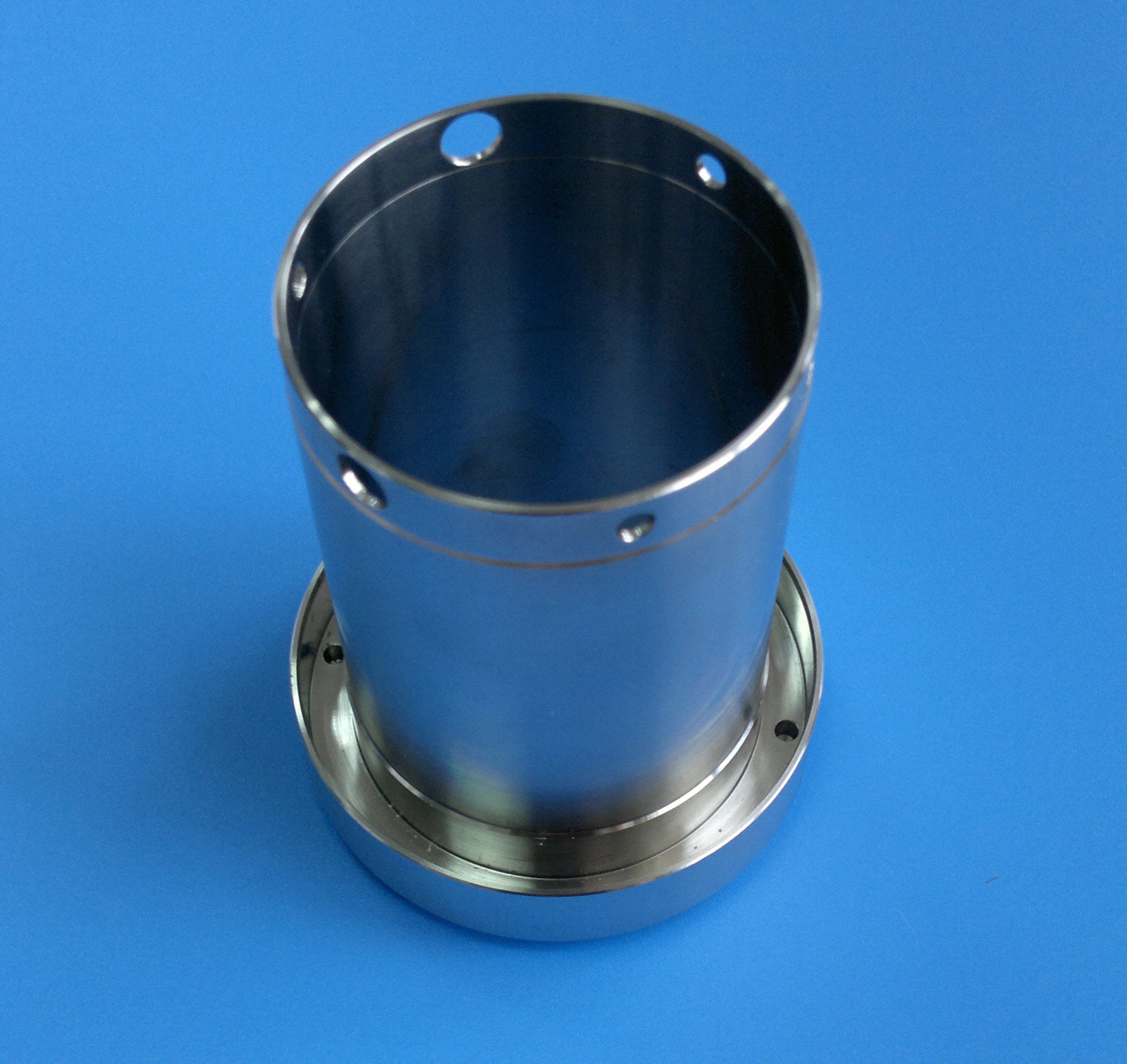 OEM stainless Steel Flange by CNC Machining Center