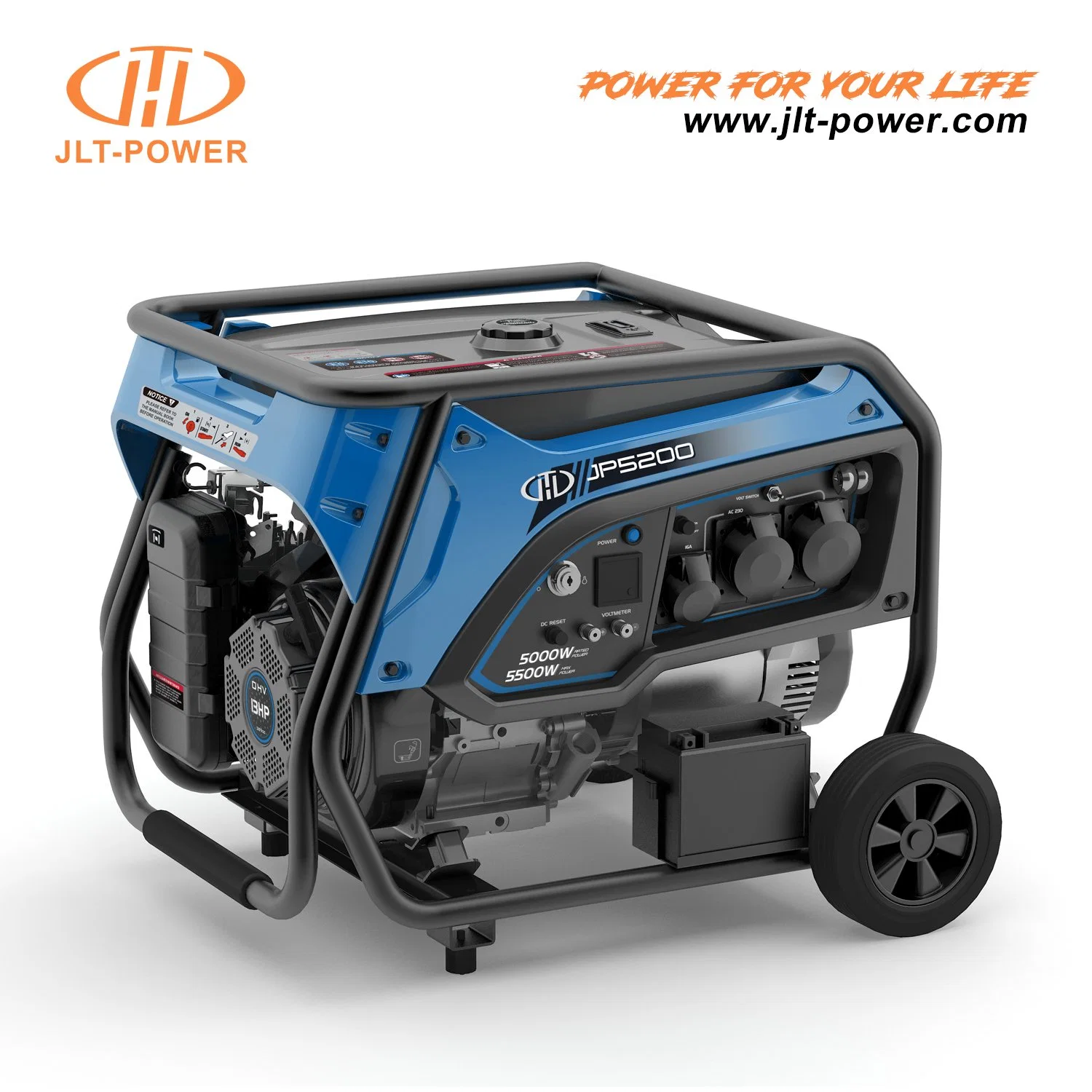 Jlt 3kw 3.5kw 3500W Mini Gasoline Generators Power Low Noise Portable Gas Generators