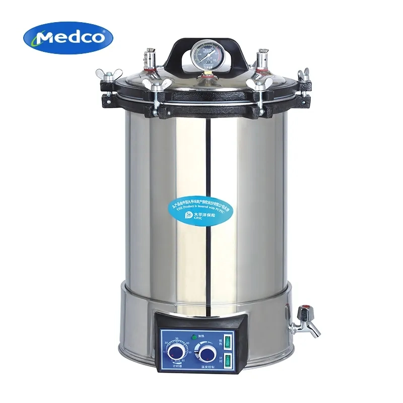 High quality/High cost performance  Portable Type Stainless Laboratory Equipments Autoclave Pressure Steam Sterilization Machine