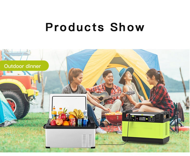 Portable 500W Solar Energy System with LED Lighting USB Phone Charging Battery