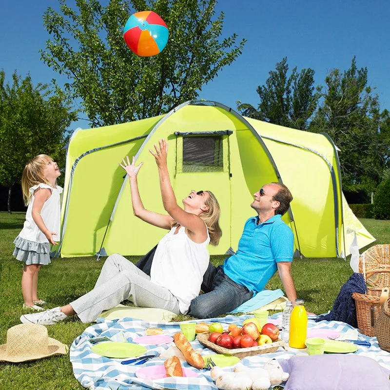 4 - 6 Persons Outdoor Large Space Family Folding Camping Trade Show Tents for Camping Outdoor