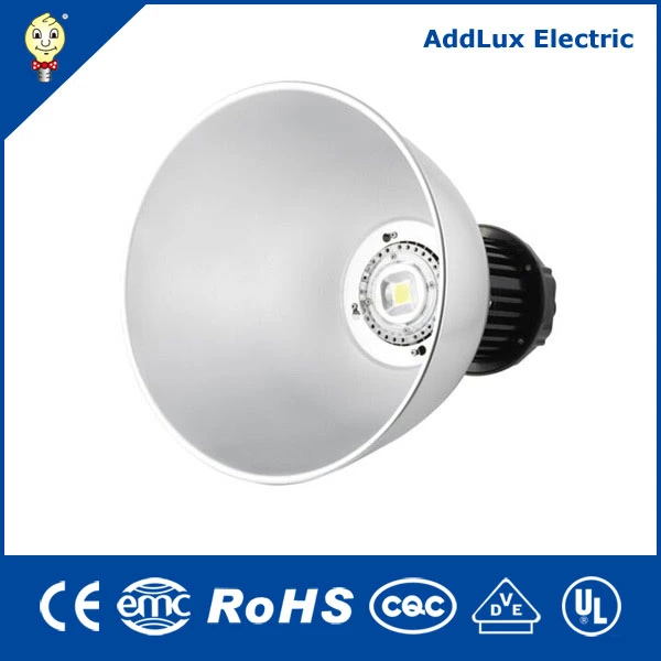 CE UL IP65 Industrial de 100W LED de alta de la luz de la bahía de la COB