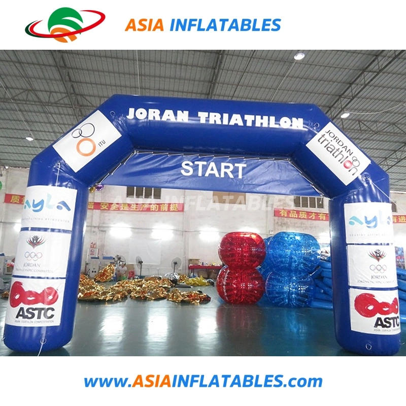 Inflatable Advertising Arch for Outdoor Activities / Inflatable Start Finish Arch for Racing