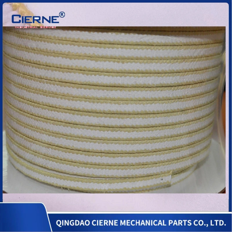 Embalaje de fibra Aramid con PTFE impregnado con núcleo de fibra de vidrio