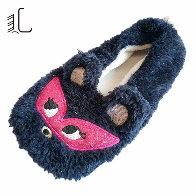 Lovely Plush Animal Shoes Cheap Custom Bedroom Animal Fox Slippers