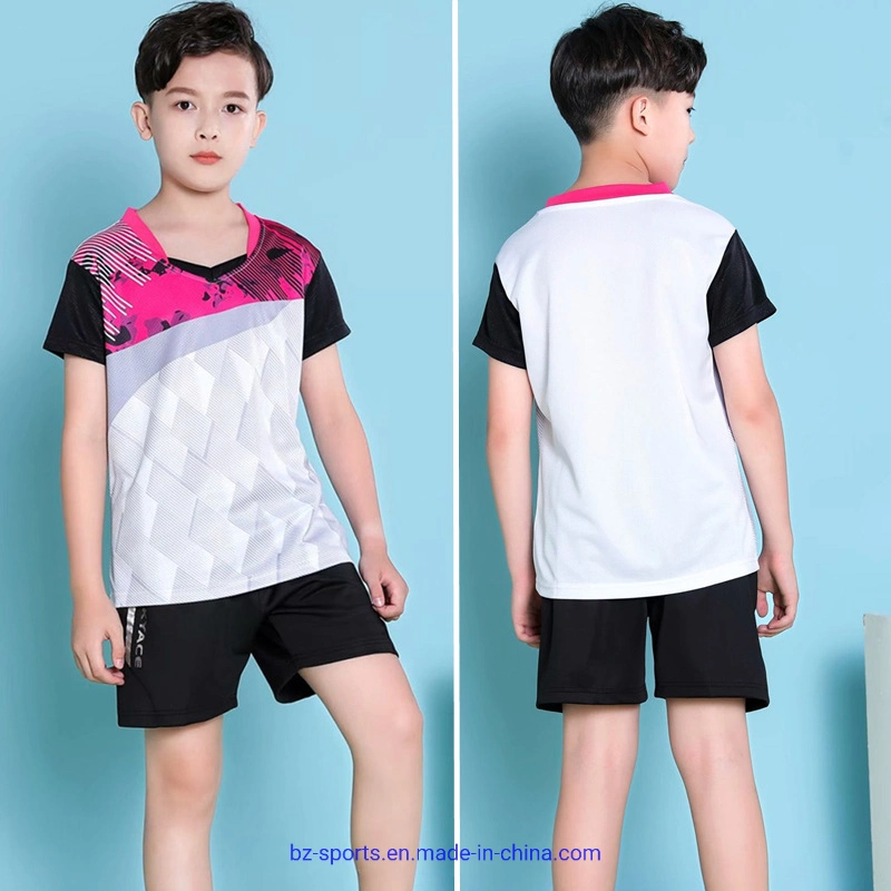 Ropa para niñas niños tenis Ping Pong juegos de falda Camisetas Chico camisetas de Badminton juegos de voleibol deporte ropa deportiva uniformes