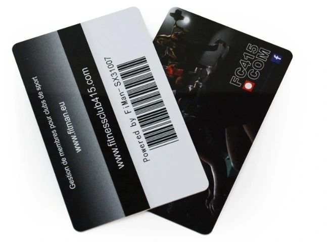 Custom Printing PVC RFID Barcode Card Smart Card