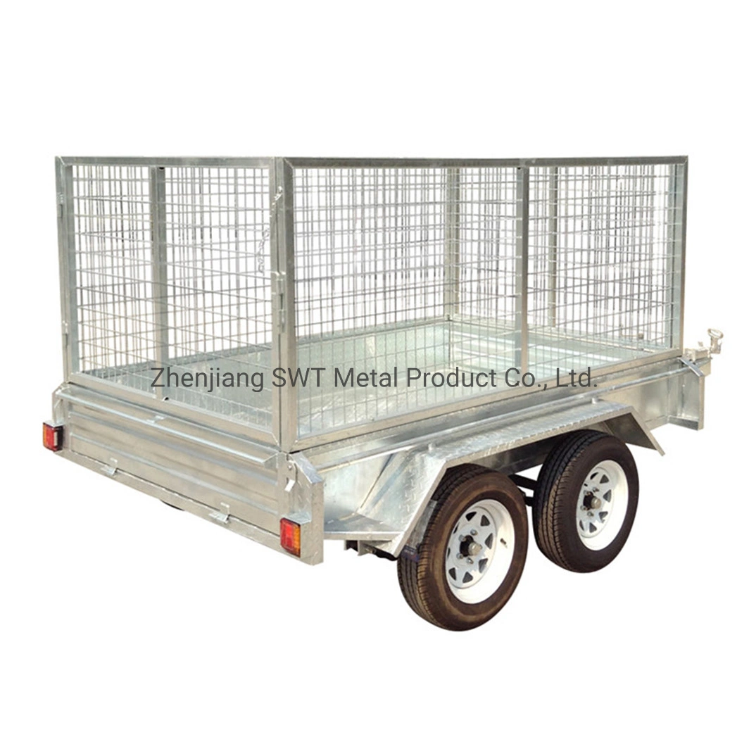 International Tandem Axle Cage Trailer with LED Taillight (SWT-TT95)