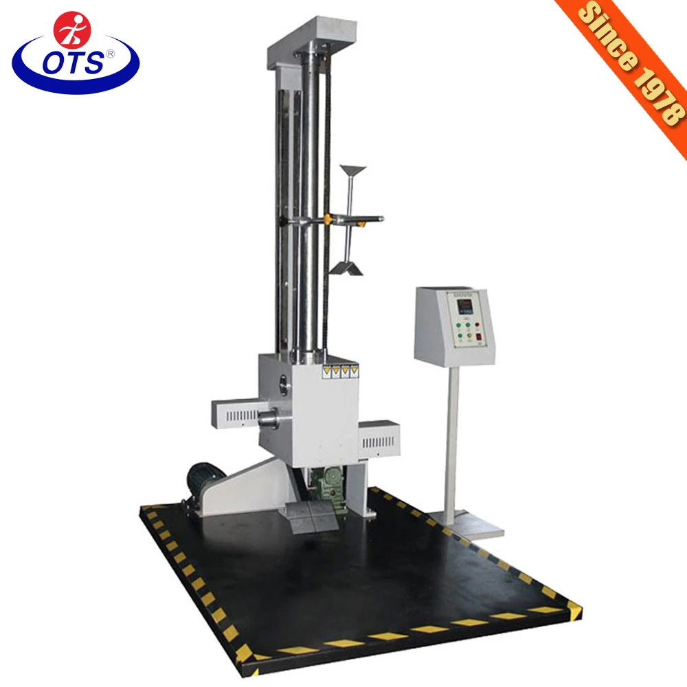 LCD Touch Screen Electronic Adjustable Computerized Packaging Drop Testing Machine