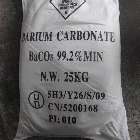 Cerámica Glaze materias primas Barium Barium Barium Bardalado a granel Polvo BaCO3