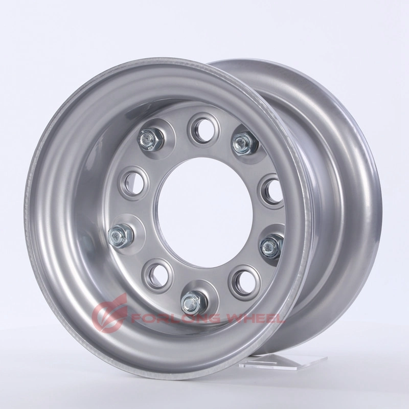 Forlong Wheel 10inch Steel Car Trailer Wheel Rim 3.00X10 4stub on 115mm Fitting Tire Size 4.50-10 & 5.00-10 for Sale