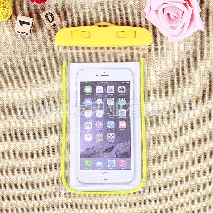 Wholesale/Supplier PVC Water Proof Transparent Phone Pouch for Mobile Phone Universal Phone Bag