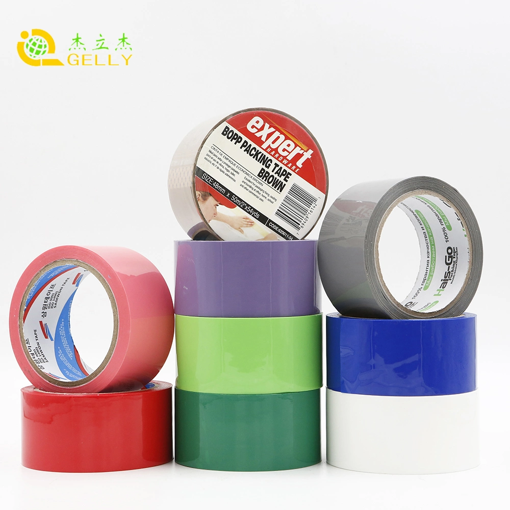 Rainbow Color BOPP Packing Transparent Tape