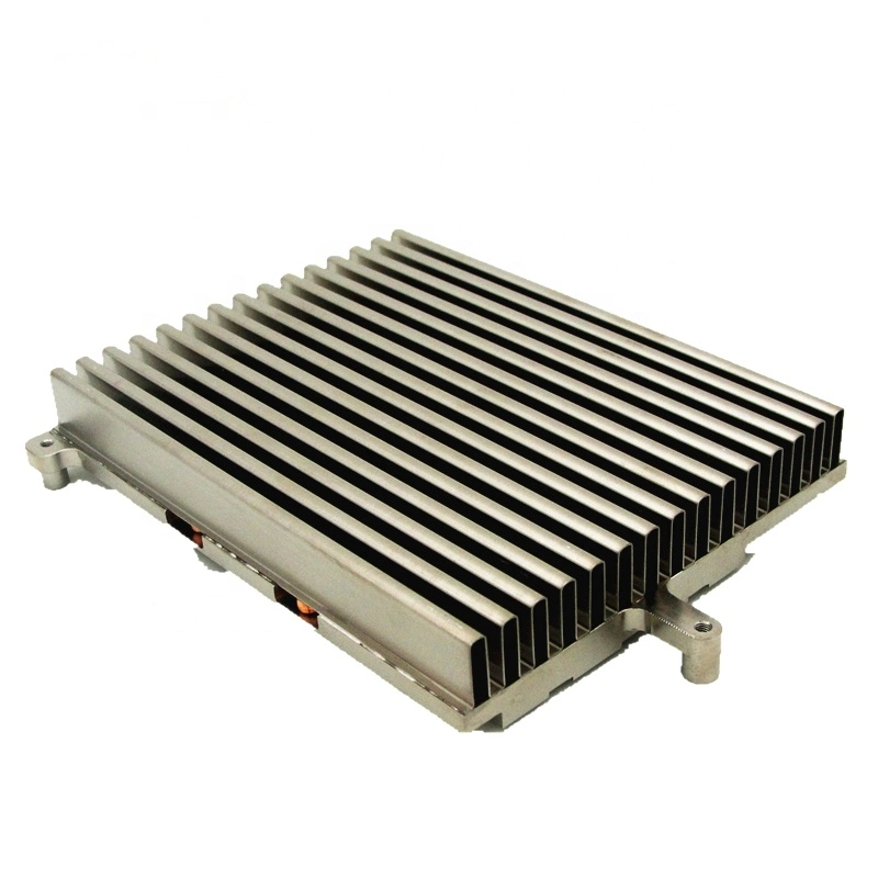 Custom Aluminum Folded Fin Heat Pipes Electronic Soldering Radiator