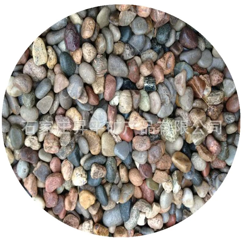 Mixed Color Natural Polished Pebble Cobble Stone River Stone