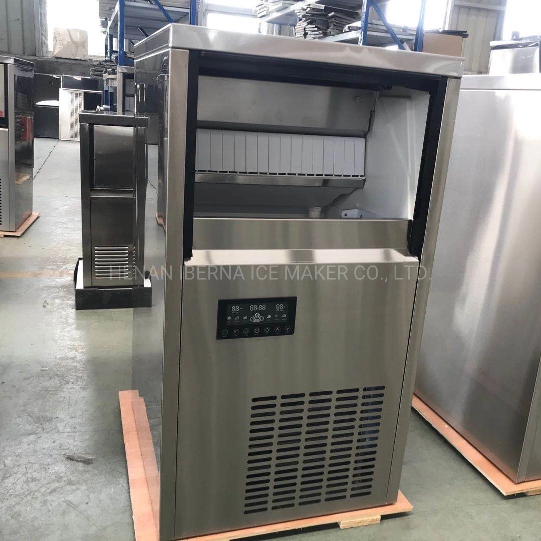 50kgs Self-Contained Stainless Steel Ice Maker for Beverage Fast Cooling