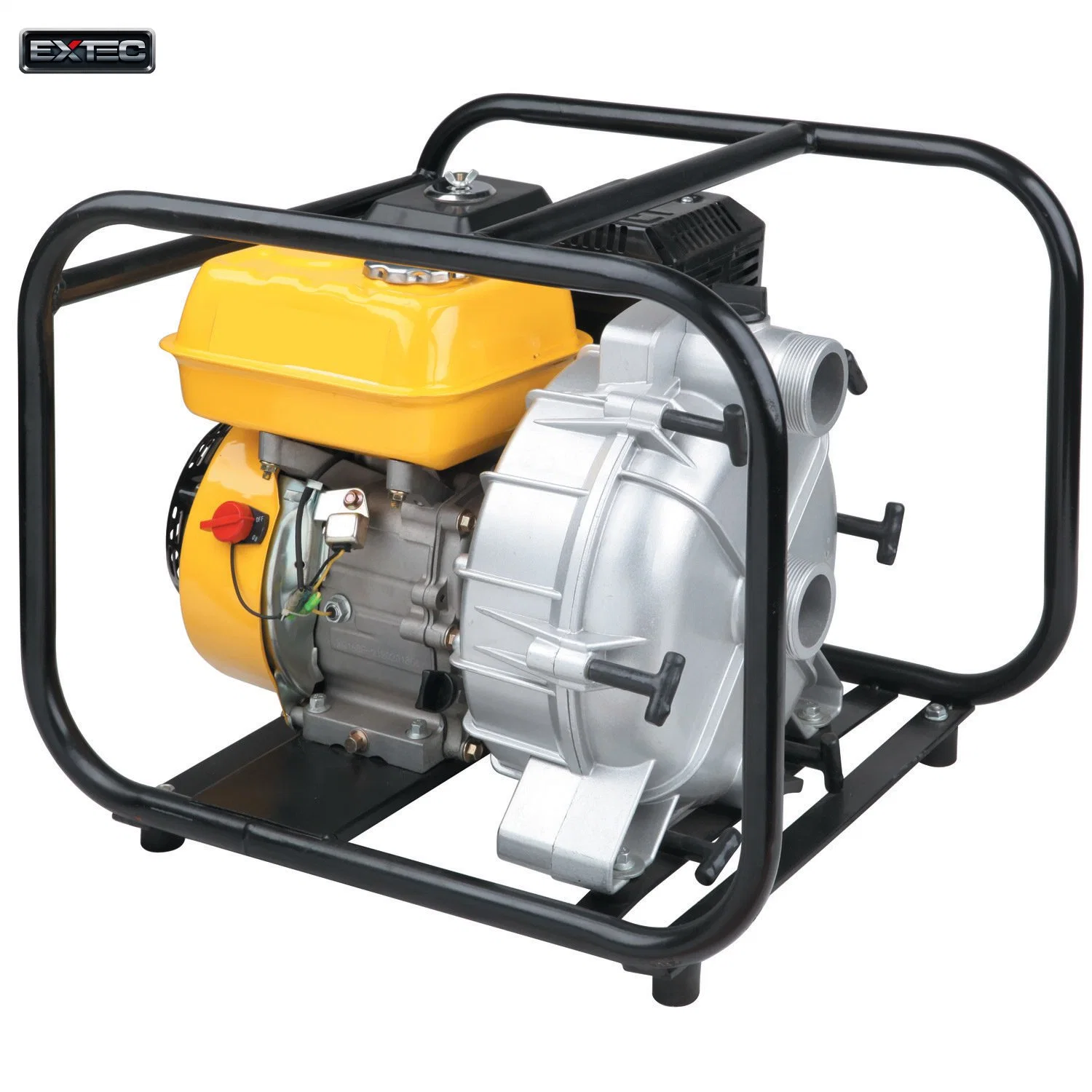 Extec WB100 de 3pulgadas 170f 212cc 7CV Bombas de aguas residuales bomba de agua de la Basura Semi