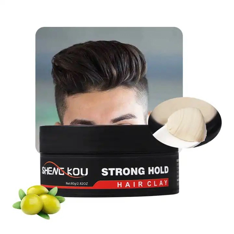OEM/ODM Private Label Hair Styling Wax Product Professional Firm Hold Mens Hair Mud Matte Clay