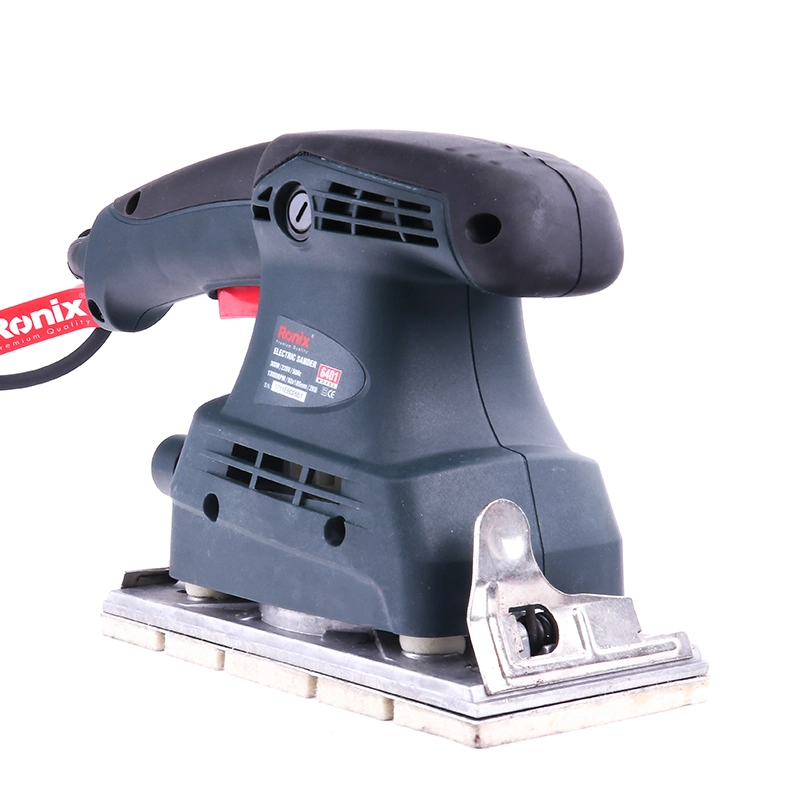 Ronix 6401 Wood Sander Powerful and Precision Balanced Motor Whisper Quiet for Precision Balanced Motor Electric Sander