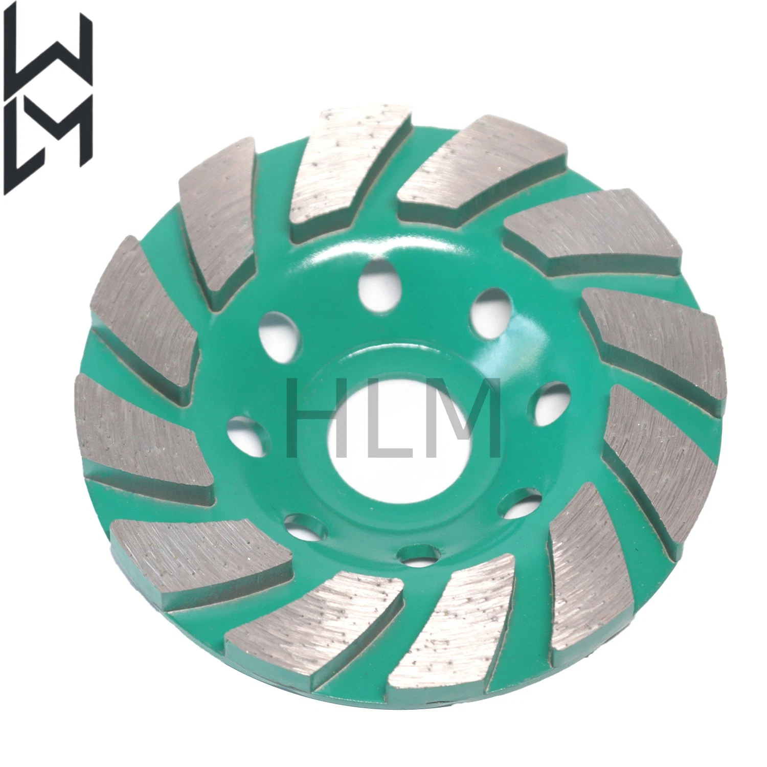 Diamond Tool Turbo Row Diamond Cup Wheel Grinding for Masonry Concrete Terrazzo Marble with Three-Stage Segments