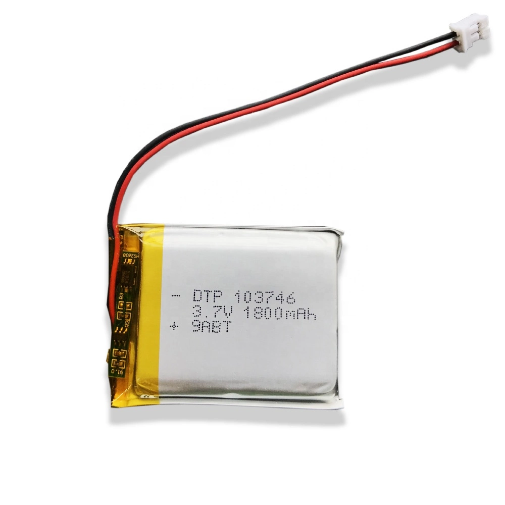 Großhandel wiederaufladbare Lithium-Ionen-Batterien 103746 1800mAh 3,7V Li-Ion-Polymer Batterie