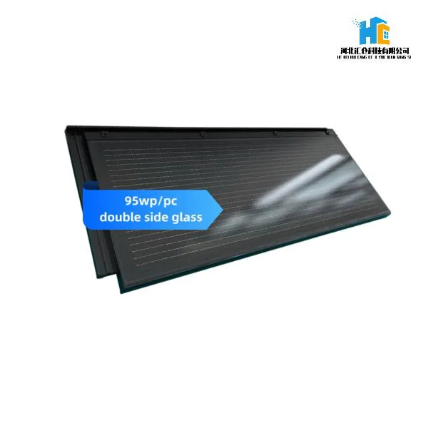 Solar Energy System BIPV Roof Tile 95W Photovoltaic China