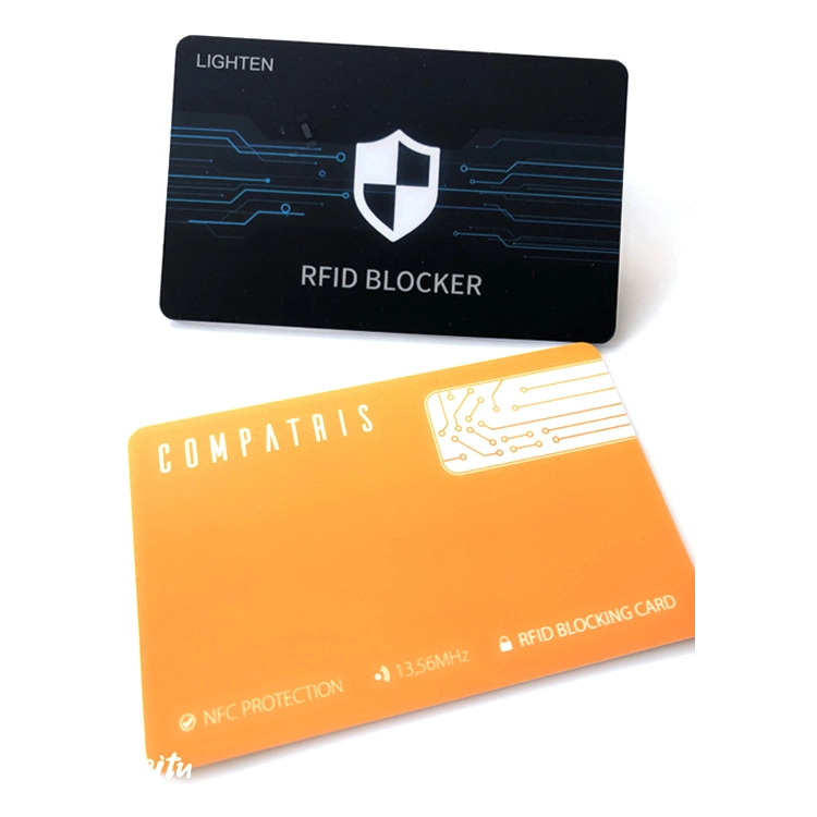 Multi-Printing disponible bloqueador tarjeta RFID Tarjeta Bancaria Jammer