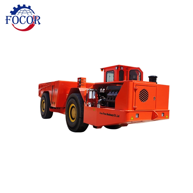 Camião de descarga Haul com carga de exploração mineira subterrânea Fuk-20 com motor a diesel