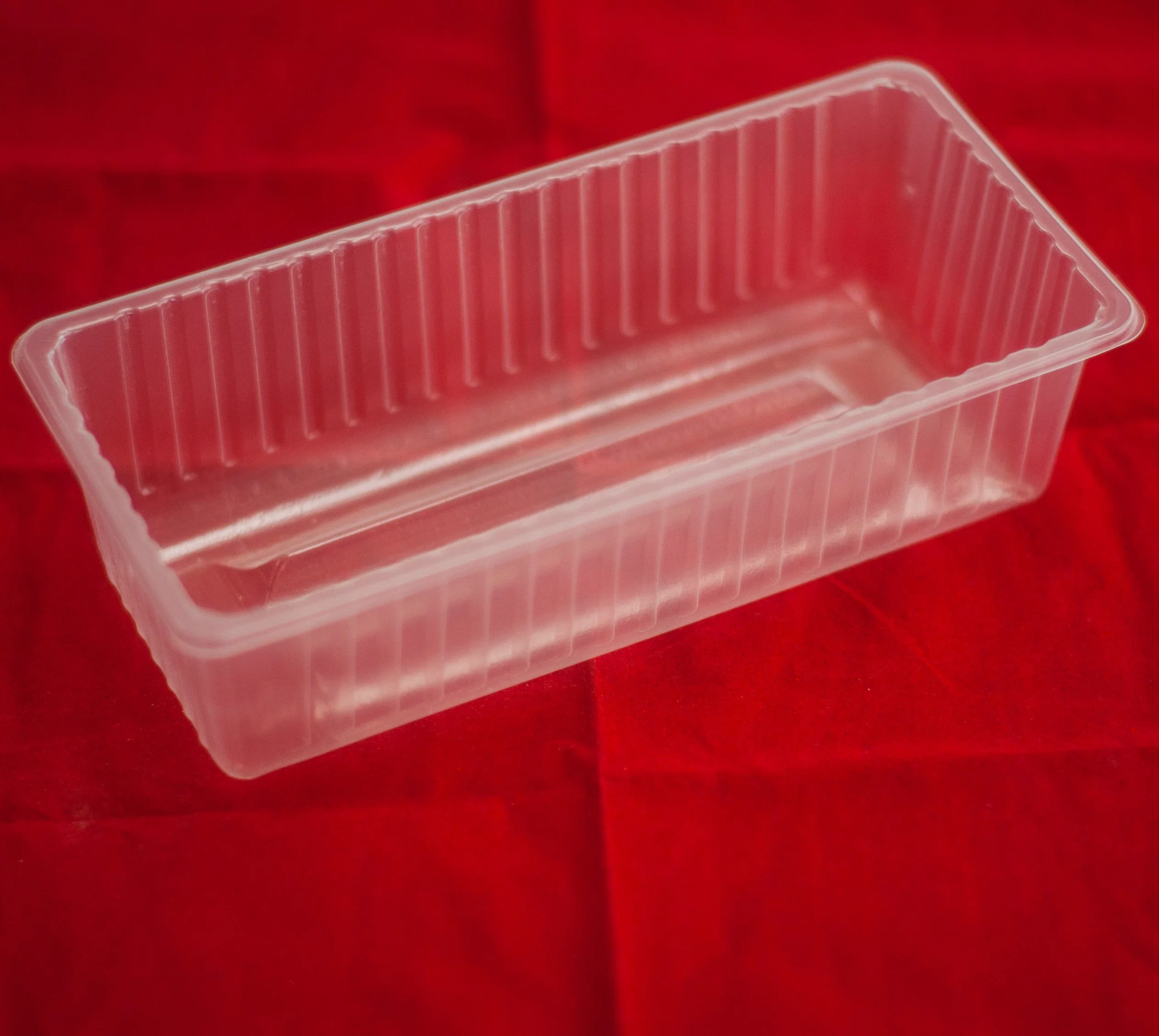 Plastic Polystyrene Transparent Puffed Food Container