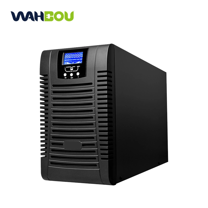 Wahbou UPS Alimentation sans coupure 220VAC UPS en ligne à haute fréquence pour ordinateur application domestique.