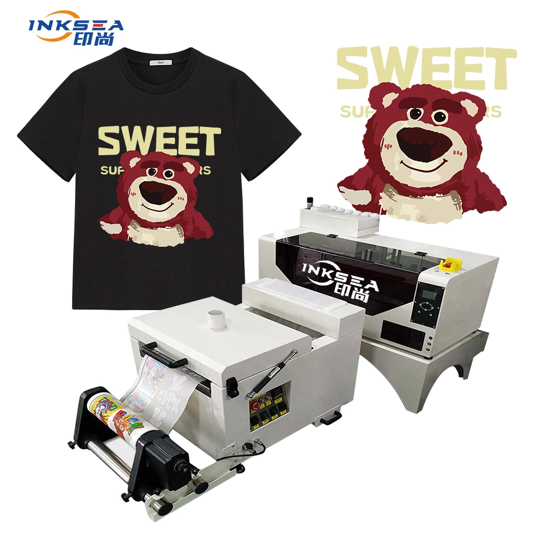 Sena Fabrik Preis A3 Inkjet UV Drucker DTF 30cm Doppel Druckkopf Thermotransfer T-Shirt Textildruckmaschine Digital DTF Druckerpreis