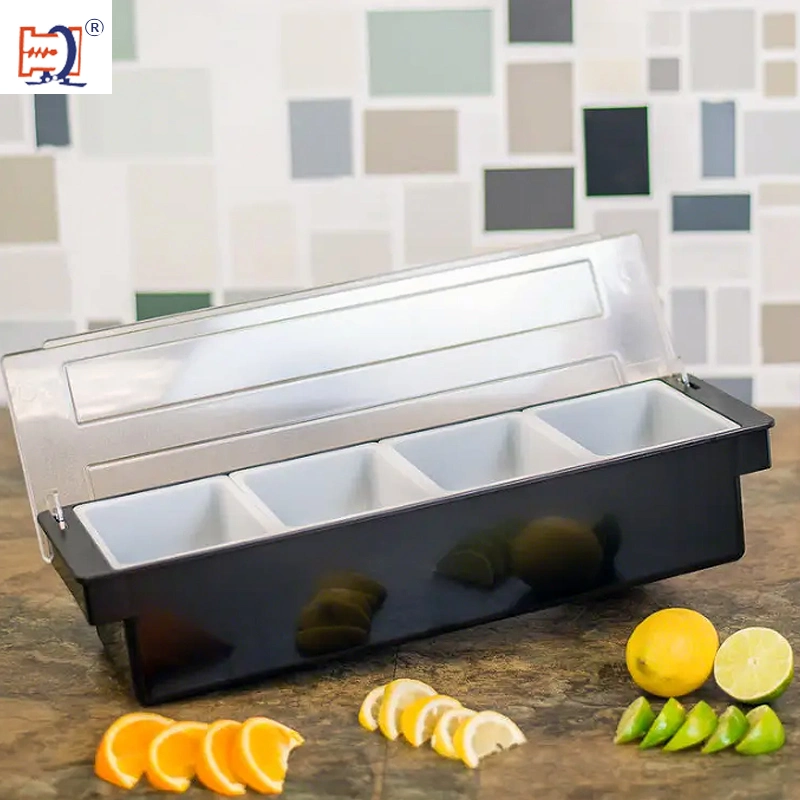 Clear Fruit/Vegetable Strorage Box Dispenser Cadyy Storage Organizer Container