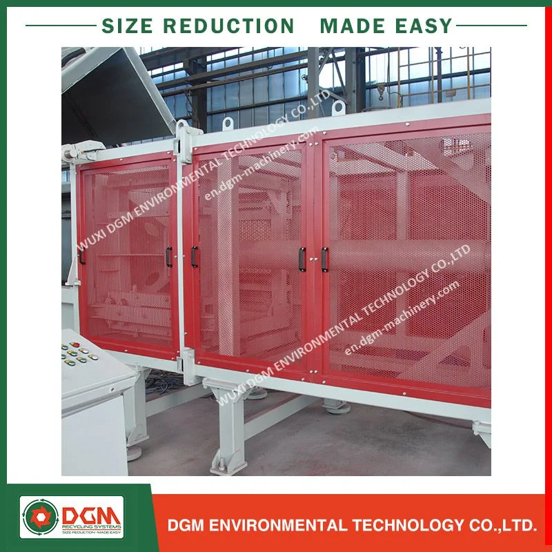 Low Power Consumption Pipe Recycling Plant for Plastic Tube Shredding