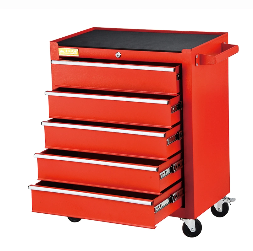 5 Drawer Cabinet Tool Cart for Tool Set Storage