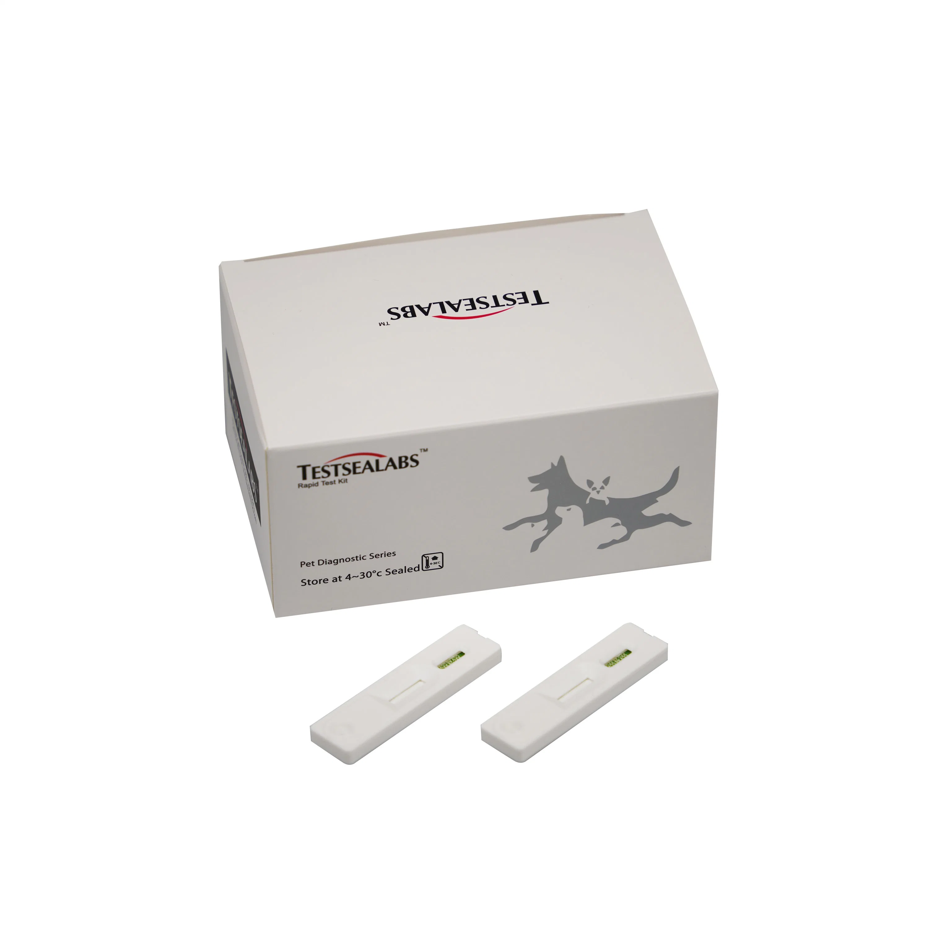 Coronavirus canin de diagnostic vétérinaire Kit de test de l'antigène CCV Ag