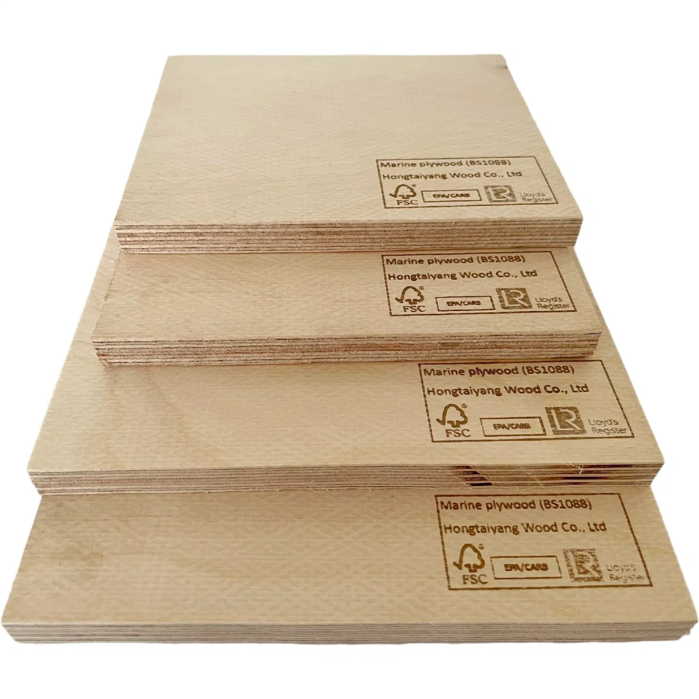 Fsc Lloyds Register&EPA/Carb Certified Factory 3/6/9/12/15/18/21/25/28/30/36mm Marine Plywood