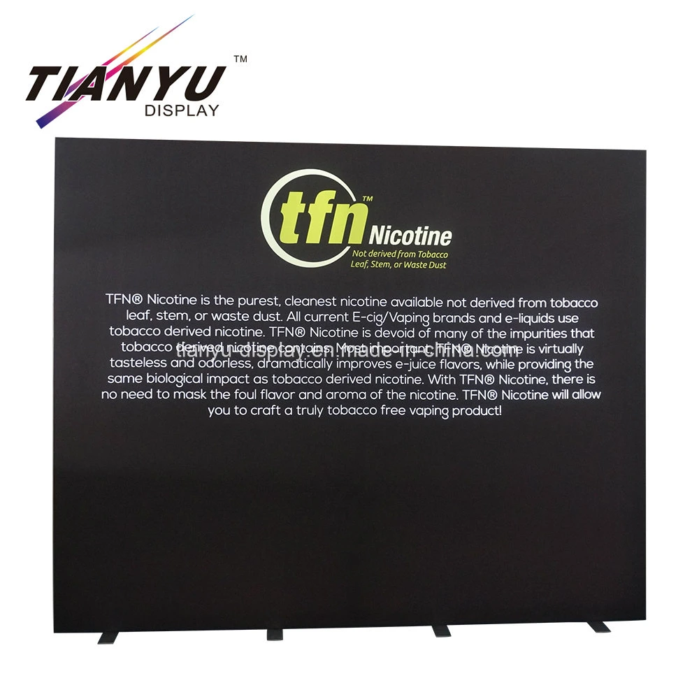 Design Modular Glossy Trade Show Expo Booth and Manufacture Customized