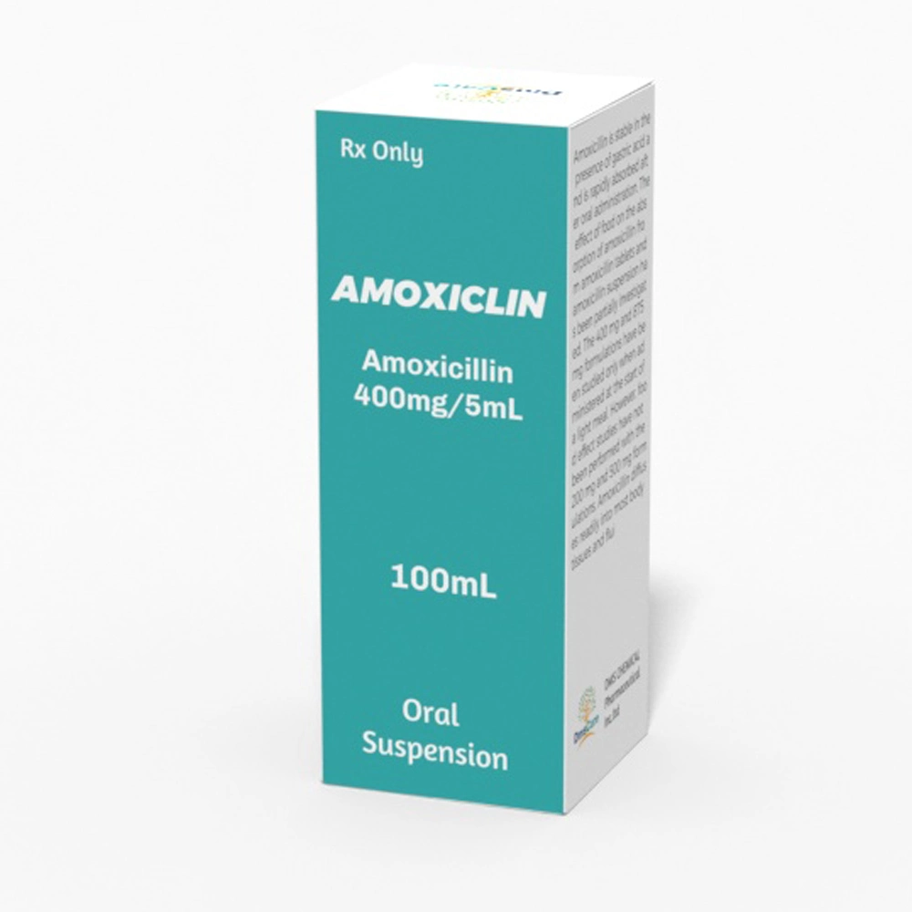 Amoxicillin Suspension 400 Mg/5 Ml 100ml Penicillin