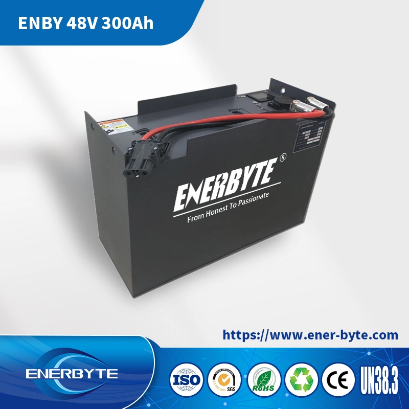 LiFePO4 Batterie 48V 300ah für elektrische Lithium-Gabelstaplerbatterie