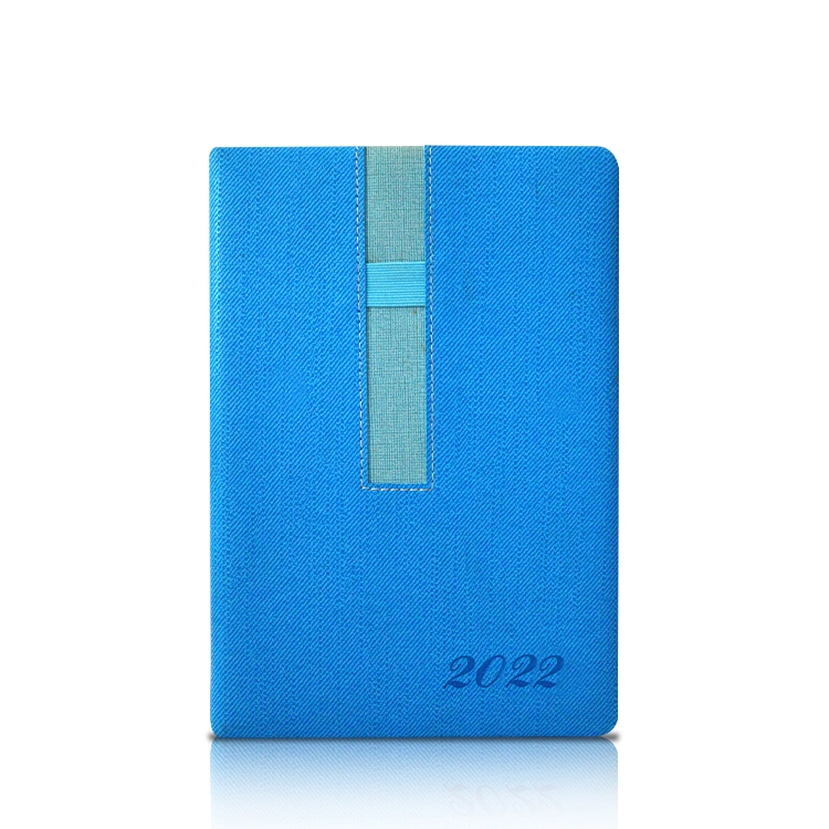 Diário de impressão personalizado Agenda a5 Con Logos Leather Oficial capa dura Capacity Planner Notebook Empresarial 2022