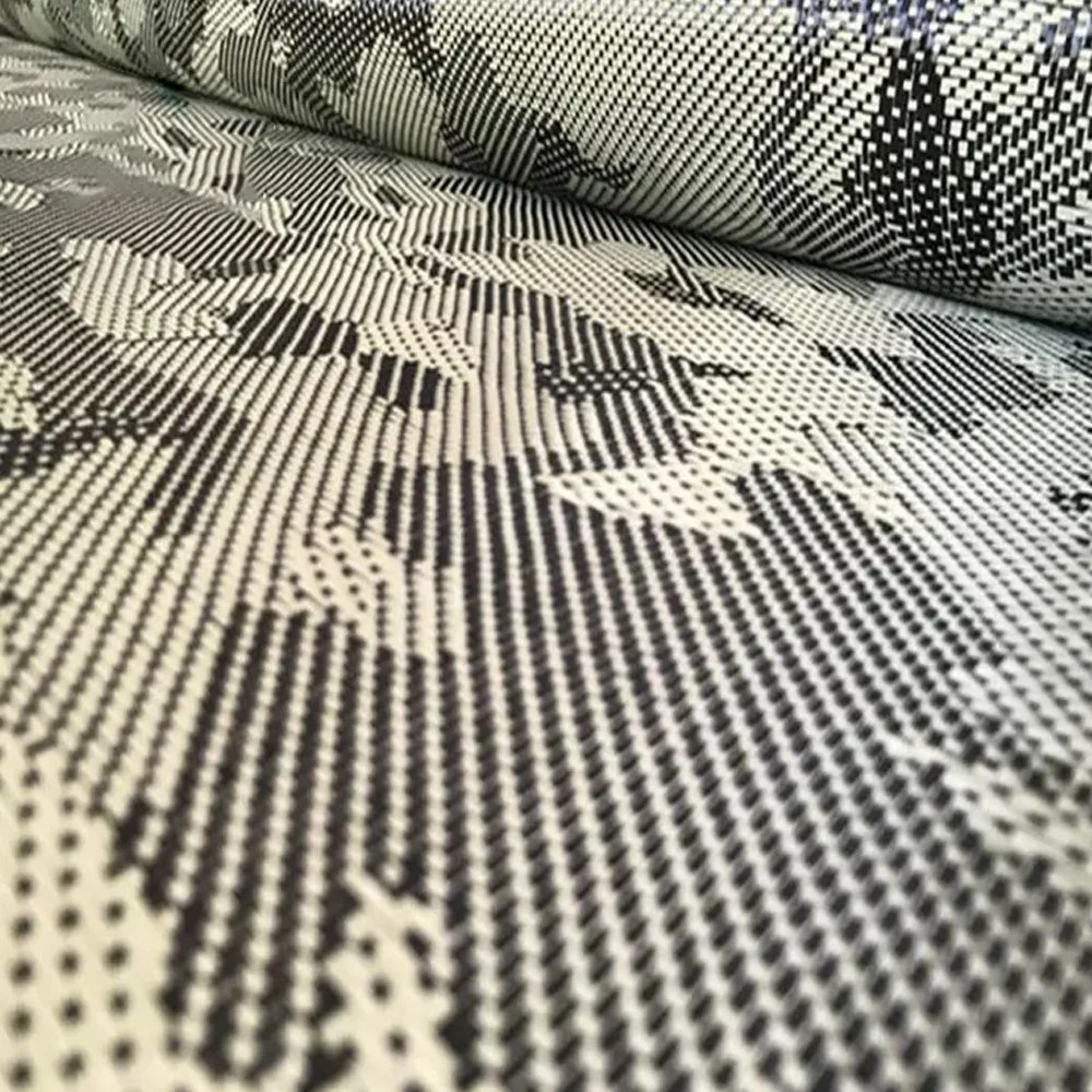 Original Factory New Weave Carbon Fiber Fabric Camouflage Carbon Cloth