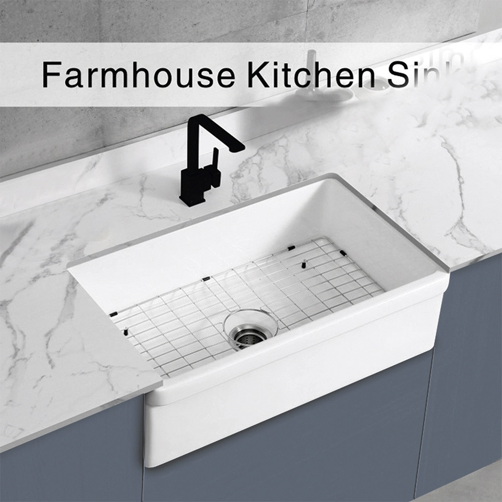 Bl3220c 33 " porcelana Fireclay Farmhouse pia, sanitários wares Cozinha lava-loiça Casa de banho lavabo