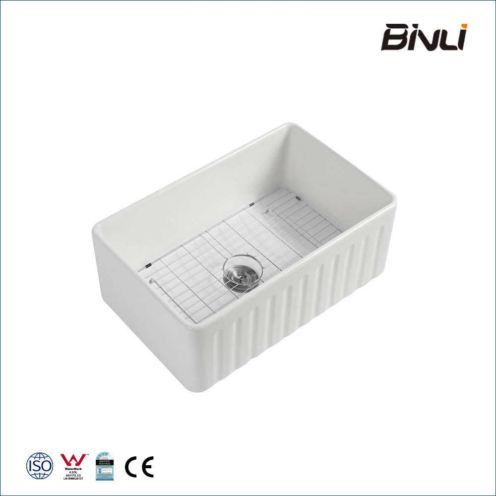 Factory Price Popular Model Single Bowl Durable Upc Sink with Drain Board