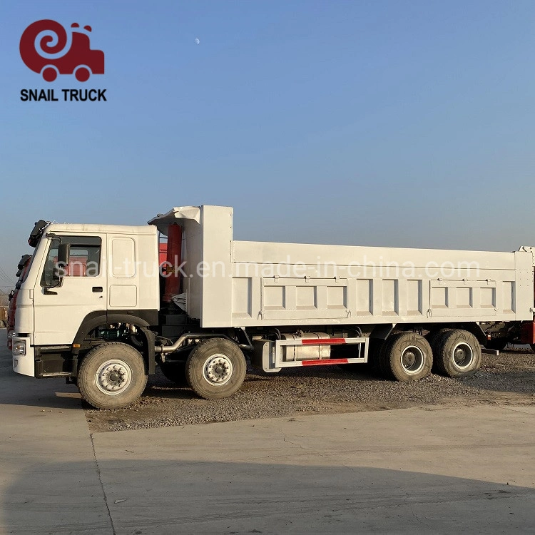 Hot Selling 8X4 375 Horsepower Special Vehicle for Construction Site Dumper Used Ten Wheel Diesel Engine Dump Truck