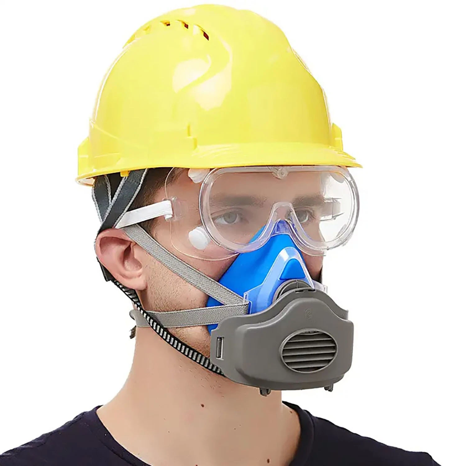 Broad View Silicone Full Face Professional Breathing Mask with Low Price